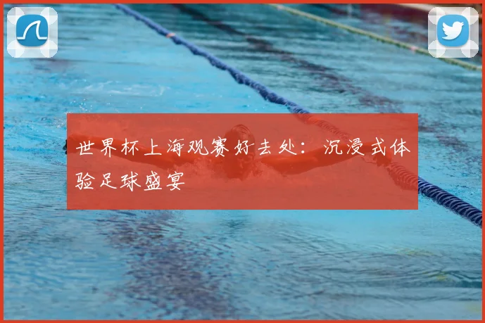 世界杯上海观赛好去处：沉浸式体验足球盛宴